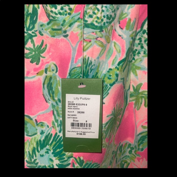 Lilly Pulitzer romper - Picture 3 of 3